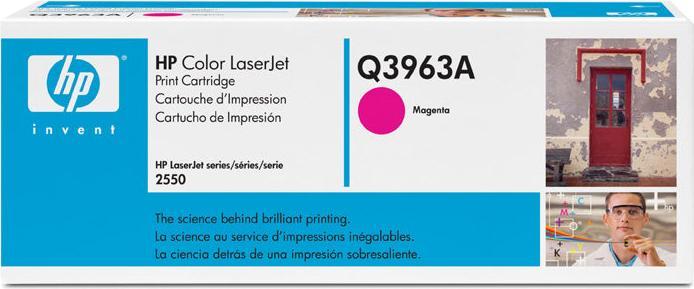 Actual product image HP Original 122A Q3963A printer toner magenta (M)