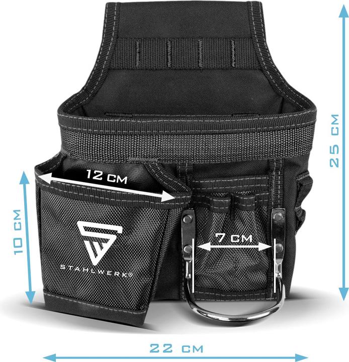 Produktbild Stahlwerk Werkzeuggürtel Werkzeug Gürteltasche Handwerkergürtel aus Polyester (1 Teil)