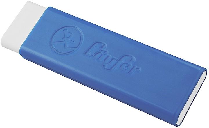 Actual product image Läufer L "ufer Plastic Eraser Pocket 2, blue