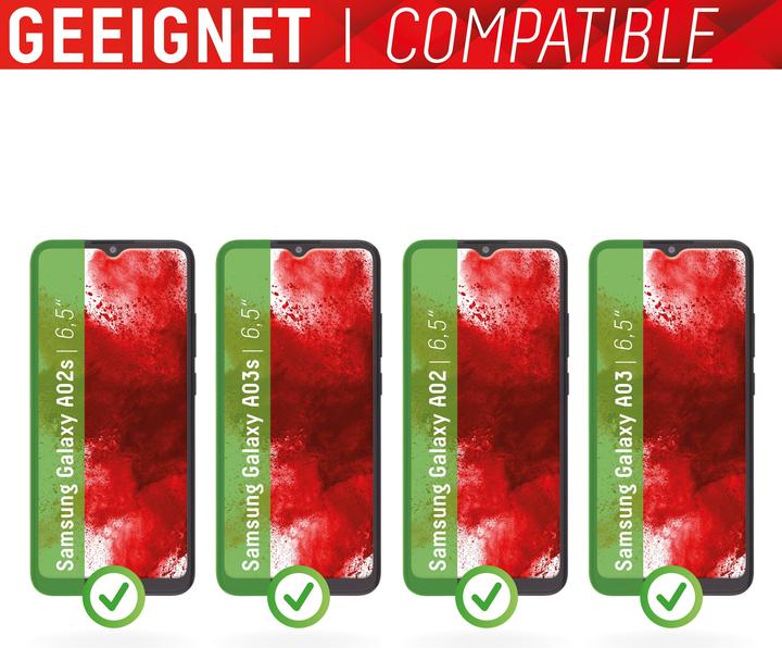 Produktbild Displex Real Glass (1 Stück, Samsung Galaxy A03s, Samsung Galaxy A02s)