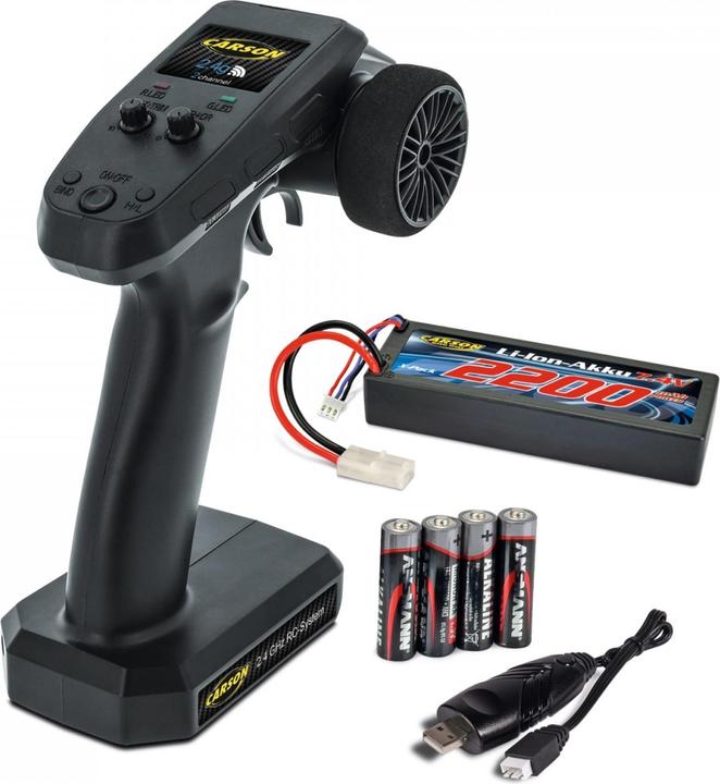 Image du produit Carson Modèles réduits de sport 1:10 Ninja-Pro sport X10 2.4G 100% RTR 1:10 RC Modelauto E (RTR Prêt à fonctionner)