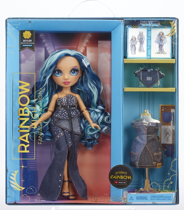 Actual product image Rainbow Fashion doll (assorted)