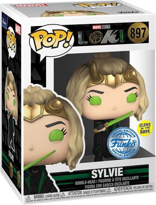 Produktbild Funko POP! Loki - Sylvie Phosphorescente