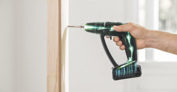 Actual product image Bosch Home & Garden PSR 18 LI-2 Ergonomic, 2 batteries (Rechargeable battery operated)