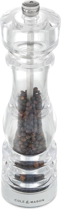 Actual product image Cole & Mason Cole&Mason salt and pepper mill London 22 cm, transparent (Salt, Pepper)