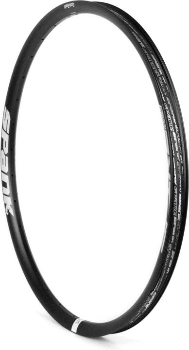 Actual product image Spank Oozy Trail 395+ rim 27.5 inch - black (27.50")
