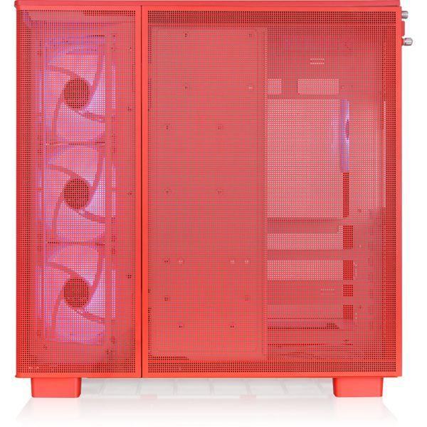 Actual product image Thermaltake View 380 XL TG ARGB Flaming Orange (ATX, mATX, Mini-ITX)