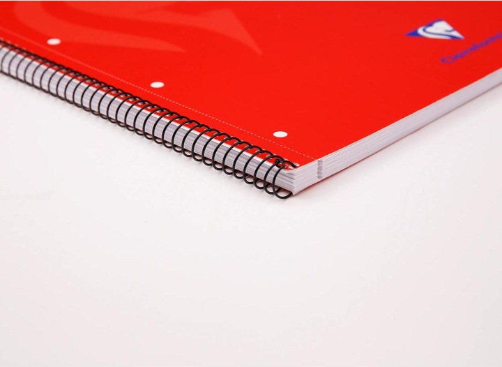 Image du produit Clairefontaine Cahier à spirale Mimesys A4+ 160 pages détachables perforées 4 trous petits carreaux et cadre en-têt (A4+, Quadrillé, Couverture souple)