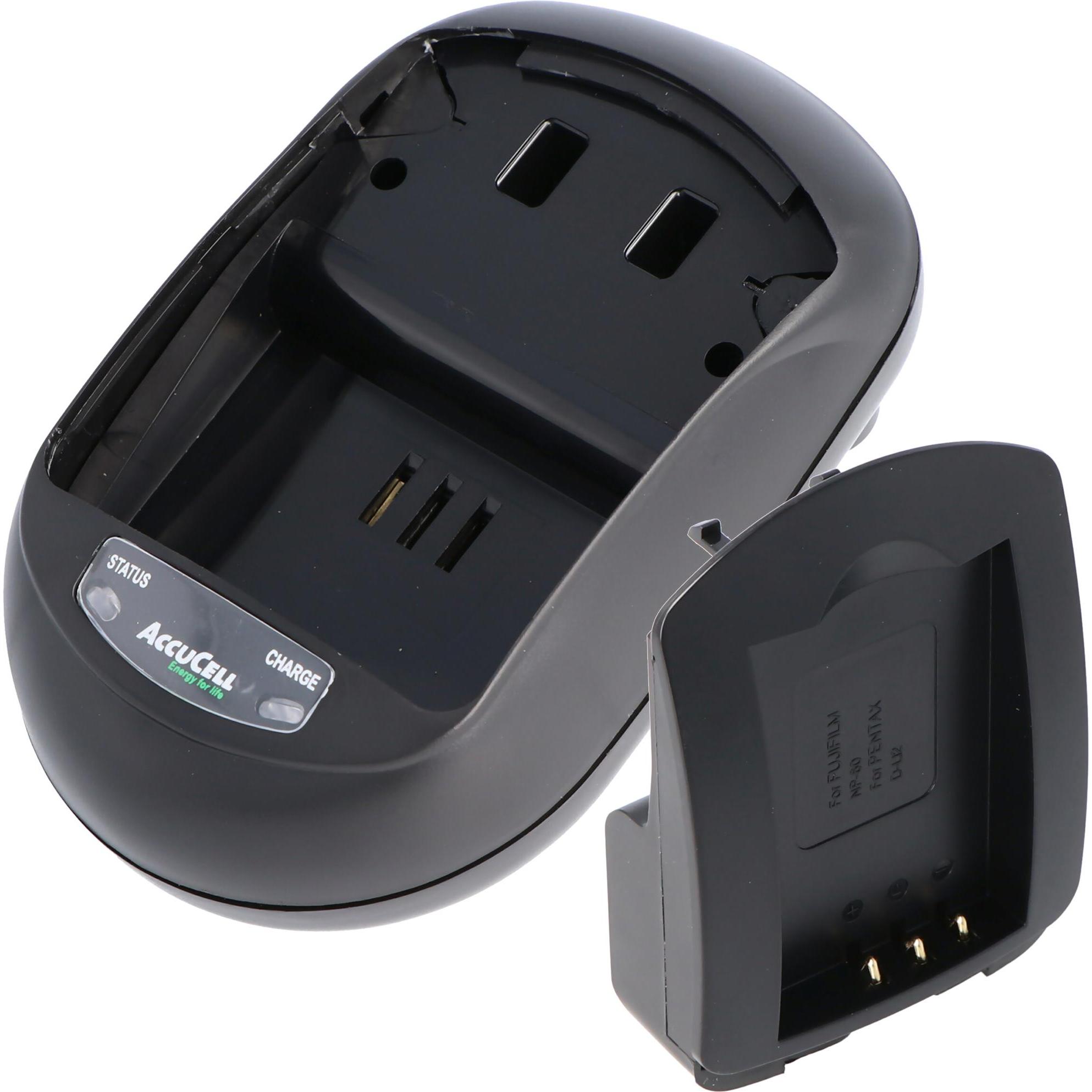 AccuCell Ladegerät passend für Toshiba PDR-BT3, Allegretto 5300 (Ladegerät), Kamera Stromversorgung