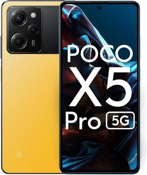 Immagine prodotto Xiaomi Poco X5 Pro (256 GB, Giallo, 6.67", Doppia SIM, 5G)