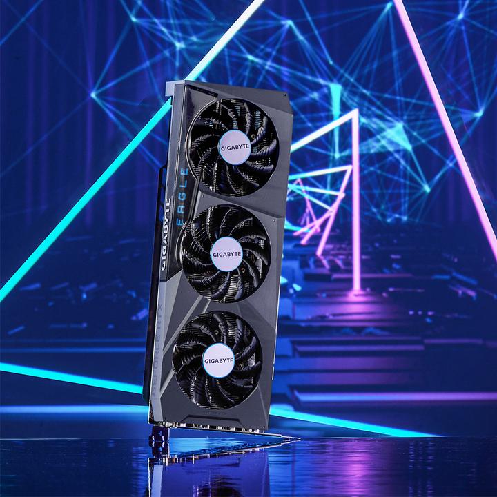Image du produit Gigabyte GeForce RTX 3070 Eagle OC 8G LHR (8 Go)