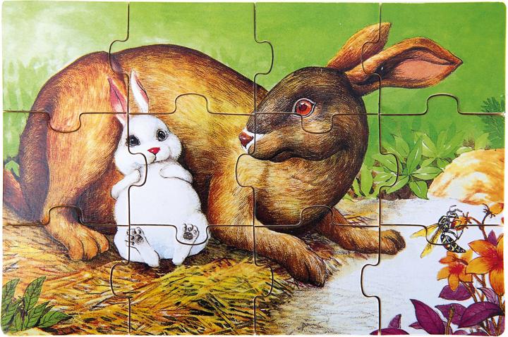 Produktbild Bino Puzzle Tiere, 48 Teile (48 Teile)