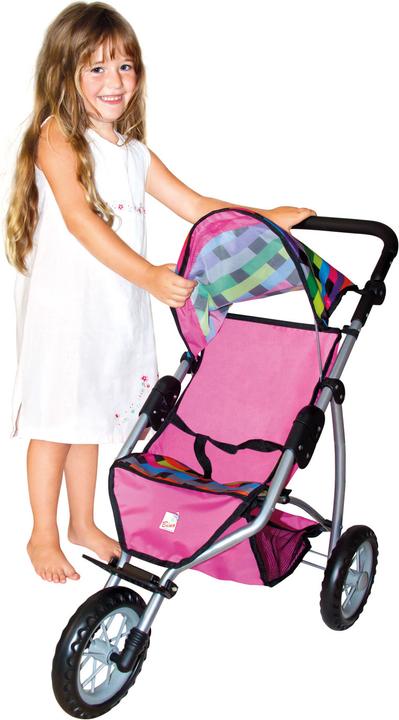 Actual product image Bino Jogger doll stroller 3 wheels