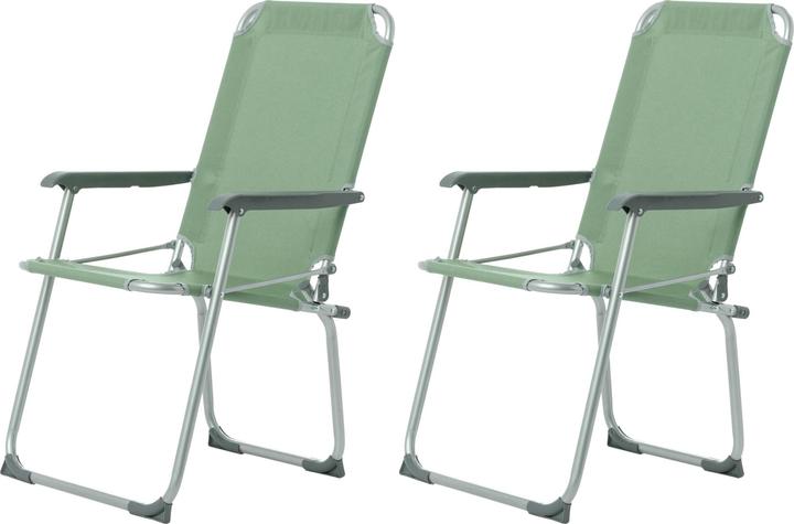 Koor Campingstuhl Comodo Vert, 2 Stück