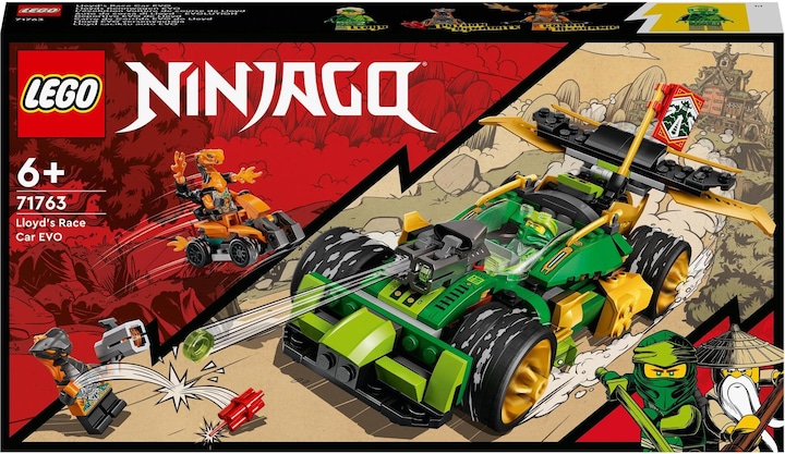Actual product image LEGO Lloyds race car EVO (71763, LEGO Ninjago)