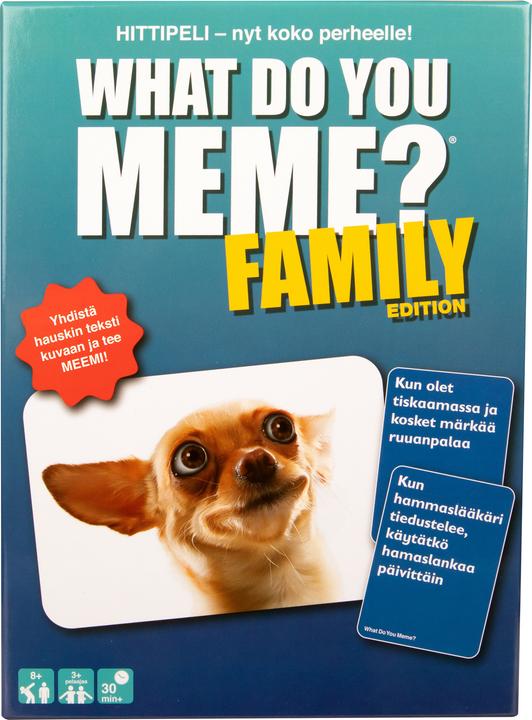 Actual product image Martinex What Do You Meme? Family -peli, FI (Finnish, 2 - 6 Players)