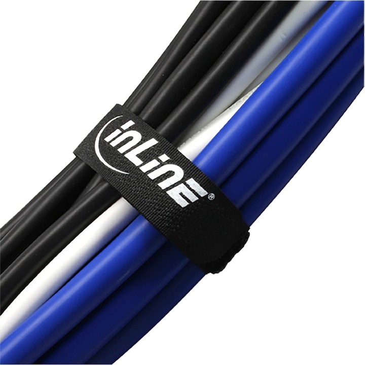 Actual product image InLine Cable Tie Black (Pack of 10) (300 mm, 10 pcs.)