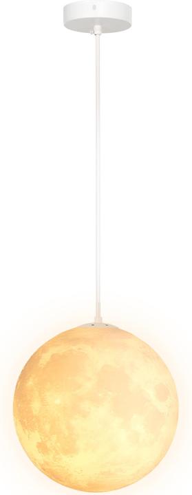 Homcom Pendelleuchte ABS Weiss (E27, 806 lm)