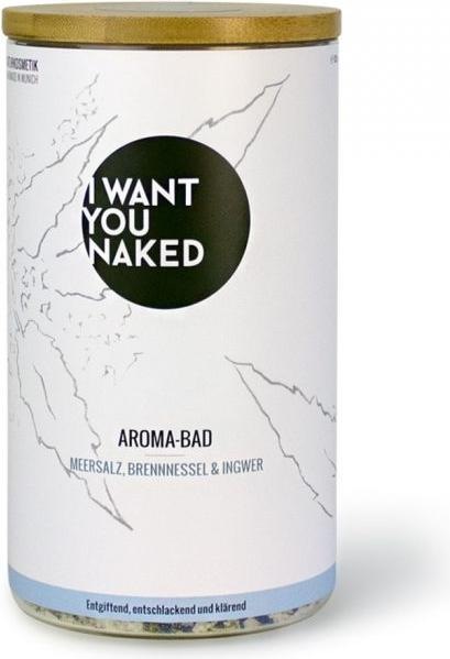 Immagine prodotto I want you naked Aroma Bath SEA SALT, BENNET & GINGER - Originale & Refill (Perle da bagno)