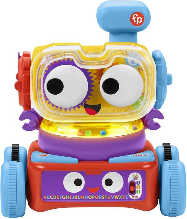Fisher-Price 4-in-1 Lernroboter Linus (Deutsch)
