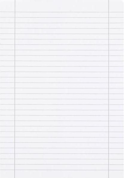 Actual product image Landré A4 2-fold-saddle stitching exercise book (A4, Lined, Hardcover)
