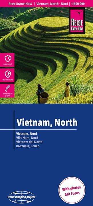 Landkarte Vietnam, Nord | Vietnam, North (1:600.000)