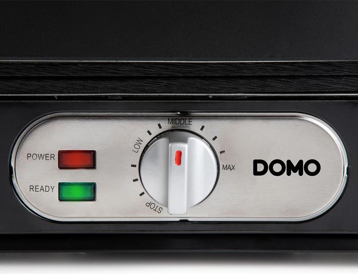 Actual product image Domo SANDWICH-WAFFEL-GRILL 3-IN-1 INKY BLACK Sandwichmaker Schwarz