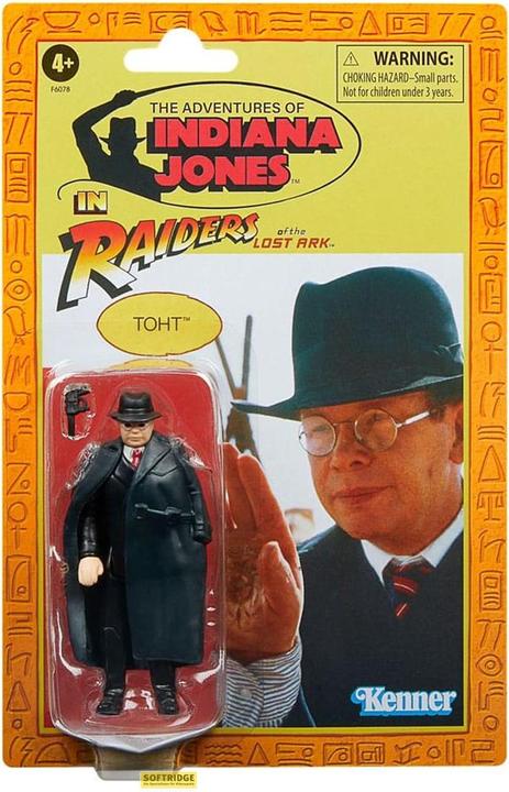 Produktbild Hasbro Indiana Jones Retro Collection Actionfigur Toht (Jäger des verlorenen Schatzes) 10 cm