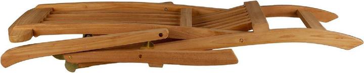 Actual product image VCM Liegestuhl Deckchair "Florentine" Steamer Teakholz behandelt (160 cm)