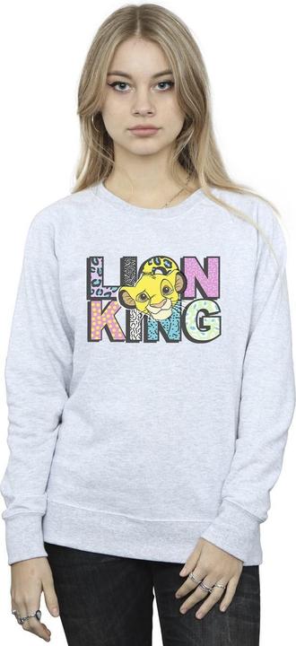 Immagine prodotto Disney The Lion King Pattern Logo Felpa Donna (XL)