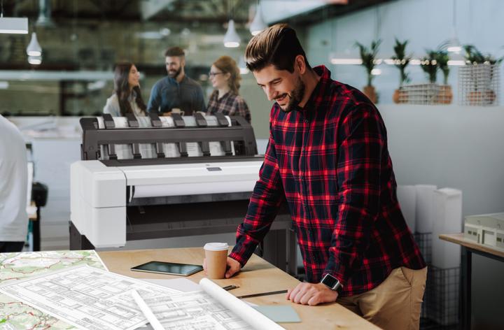 Produktbild HP Designjet T1600dr PS (Tintenpatrone, Farbe)