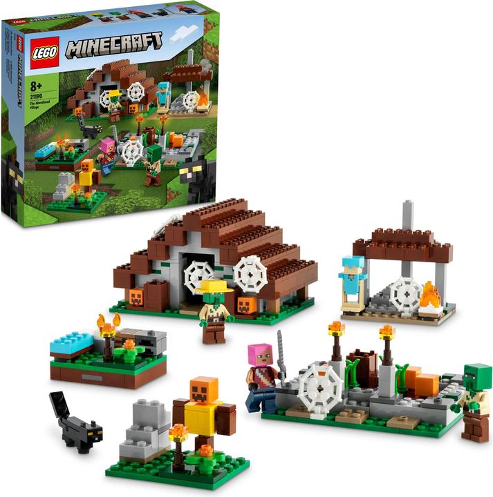 Actual product image LEGO The abandoned village (21190, LEGO Minecraft)
