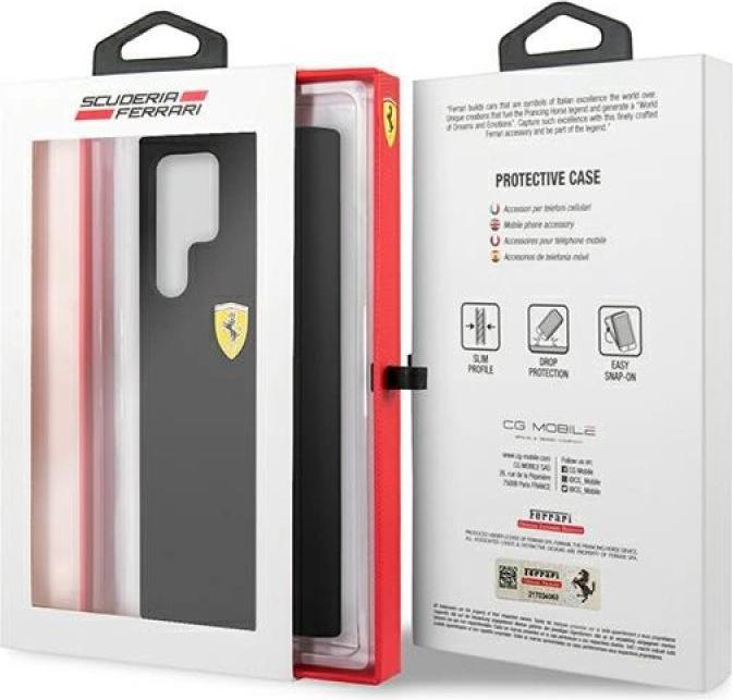 Actual product image Ferrari FESSIHCS22LBK S22 Ultra S908 Black (Samsung Galaxy S22 Ultra)