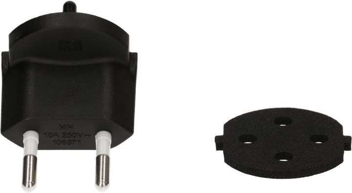 Actual product image Max Hauri Fix adapter contour plug 2-pole (Type 11, CEE 7/17)