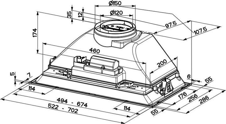 Produktbild Inka Smart Hc X A70 (Flachschirmhaube)