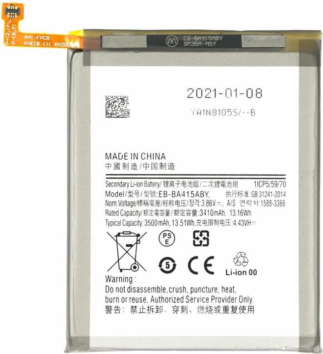 Productafbeelding Batterij voor Samsung Galaxy A41 EB-BA415ABY