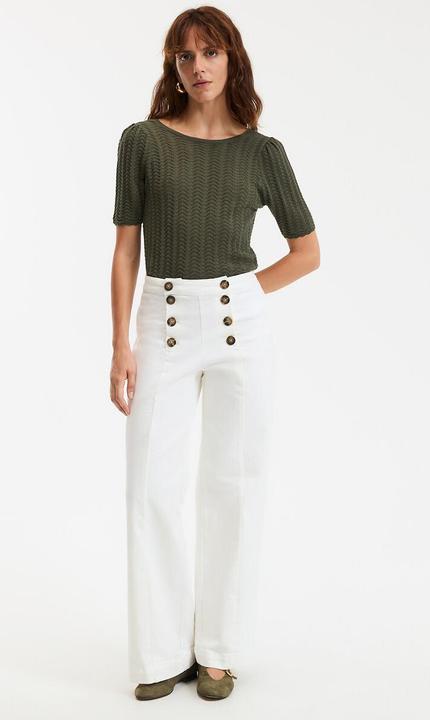 Produktbild La Redoute Collections Feinstrickpullunder mit rundem Ausschnitt (XL)