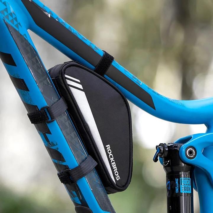 Productafbeelding Rockbros B55-BK fietstas voor frame 0,7 l - zwart (0.70 l, Frametas)