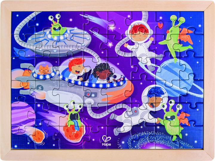 Hape Space Friends Puzzles (48 Teile)