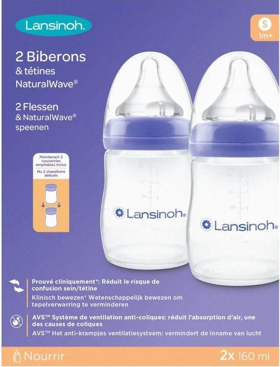 Actual product image Lansinoh Baby bottles (160 ml)