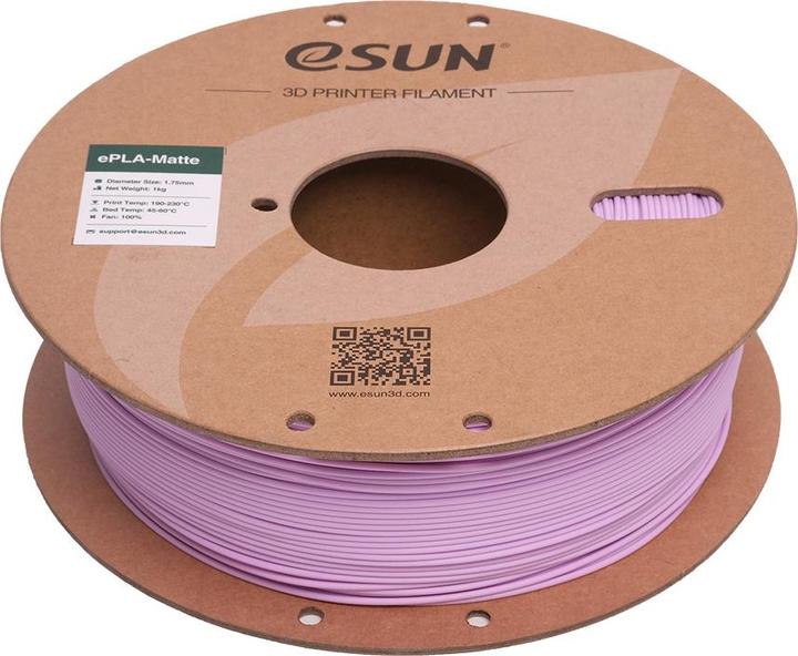 Immagine prodotto eSUN Filamento ePLA Mat viola 1,75mm 1Kg (PLA, 1.75 mm, 1000 g, Viola)