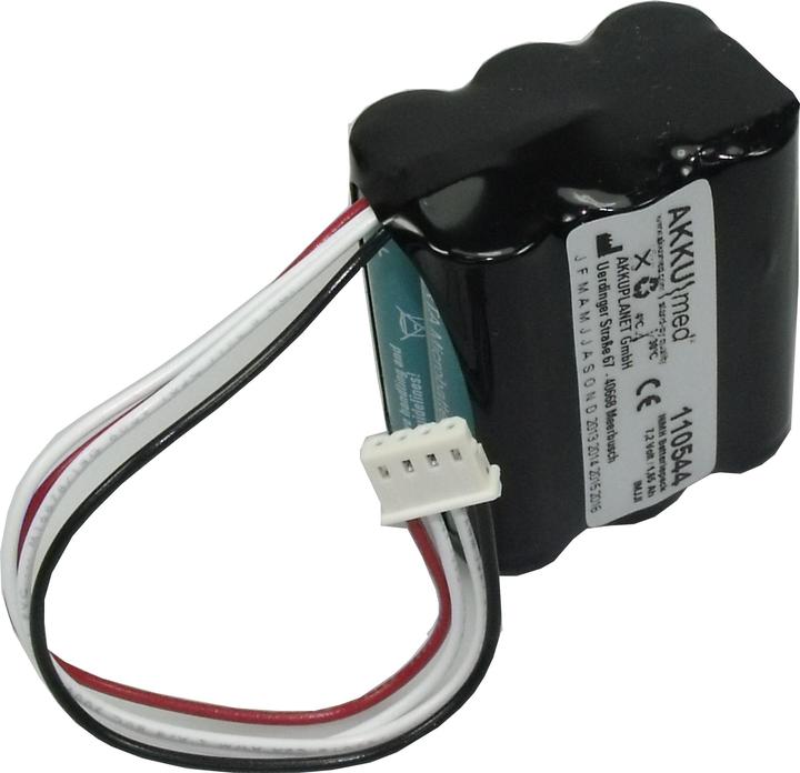 Image du produit AccuCell NiMH Akku passend für Nonin Medical PulsoxiMeter 7500