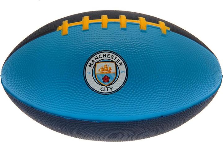 Produktbild Manchester City FC Schaumstoff American Football Mini