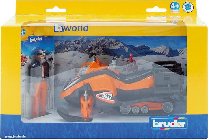Immagine prodotto Bruder BR Motoslitta con autista e attrezzatura 21x9.3x9.3cm bWorld