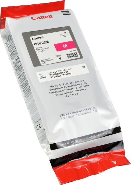 Produktbild Canon Tinte Large Format magenta Orig.Nr. PFI-206M (M)