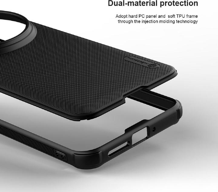 Actual product image Nillkin Super Frosted PRO Magnetic Back Cover for Xiaomi 14 Ultra Black (Xiaomi 14 Ultra)