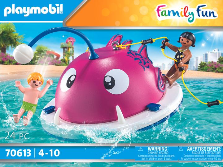 Immagine prodotto Playmobil Arrampicata sull'isola di nuoto (70613, Divertimento in famiglia Playmobil)