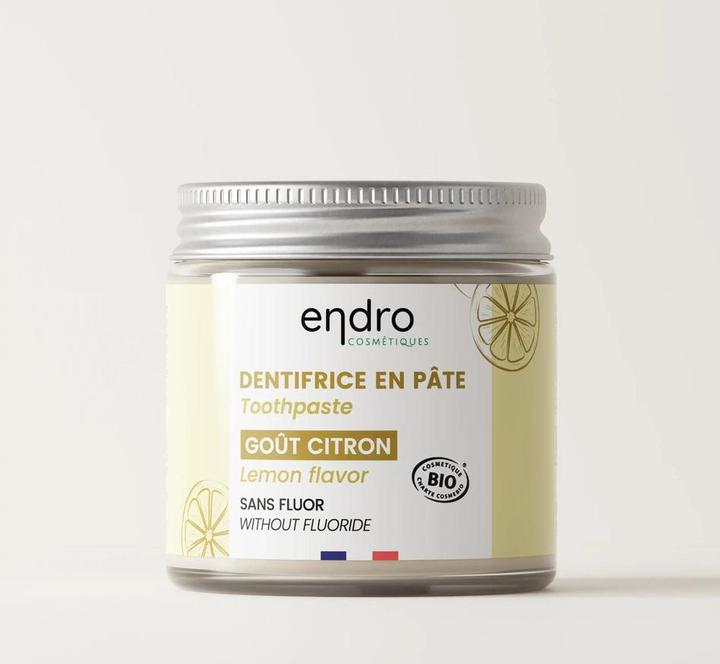 Nutritional values and ingredients Endro Toothpaste natural lemon paste (100 ml)