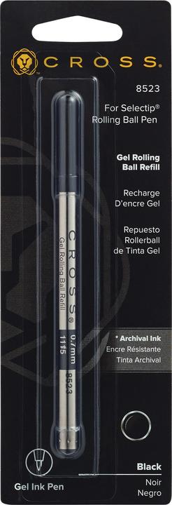 Produktbild Cross Ersatzpatronen Roller (Ersatzmine, Schwarz, 0.70 mm)