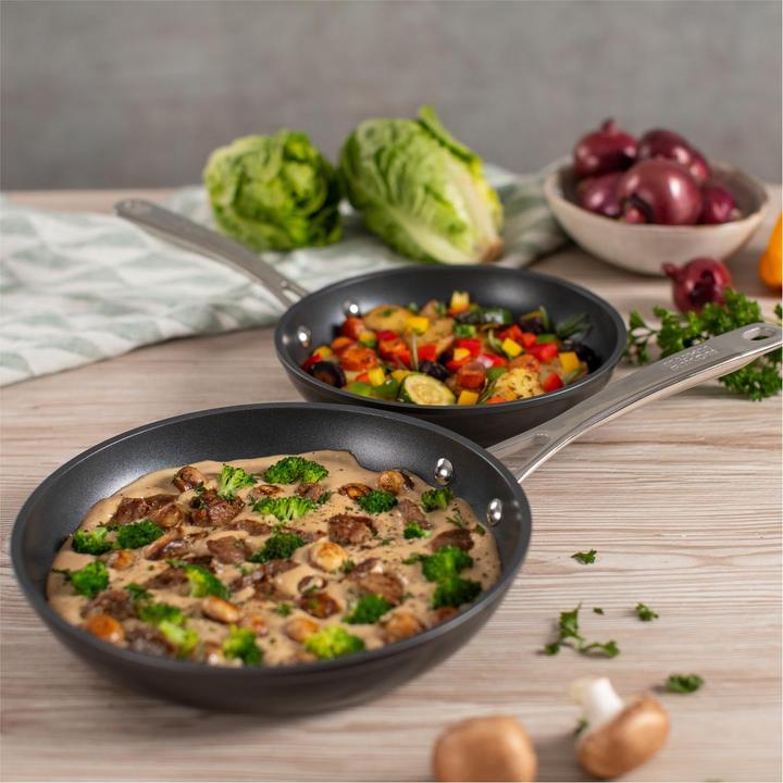 Immagine prodotto Kuhn Rikon Duromatic (24 cm, Set di pentole e padelle da cucina, Alluminio, Acciaio inossidabile)